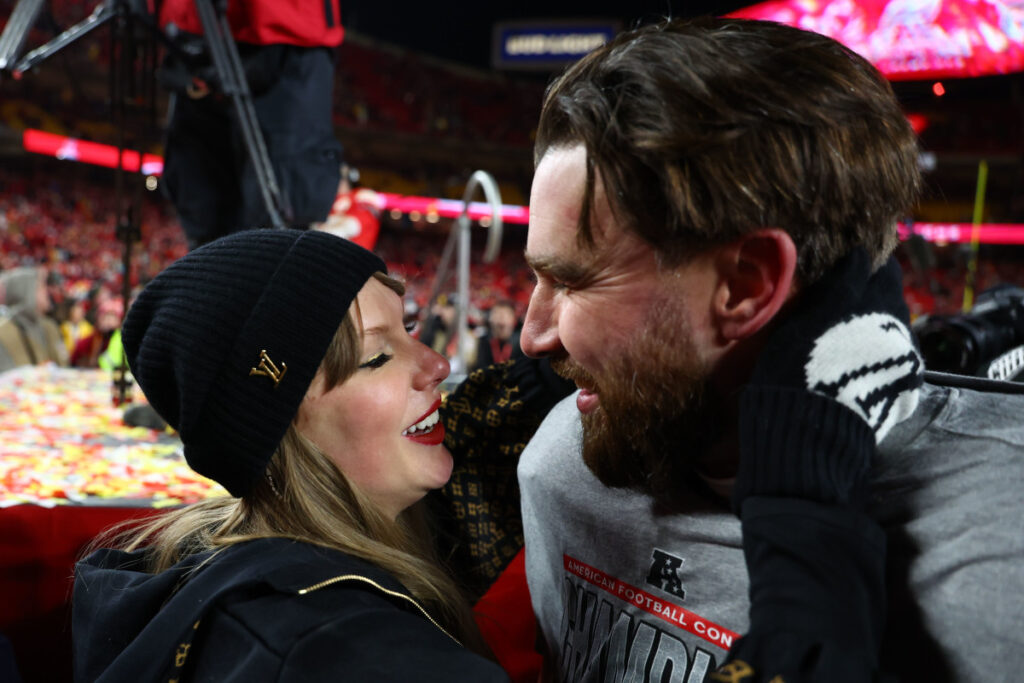 Taylor Swift and Travis Kelce were reportedly missing from the Met Gala, despite being invited to the event in Manhattan. Photo: Imagn Images