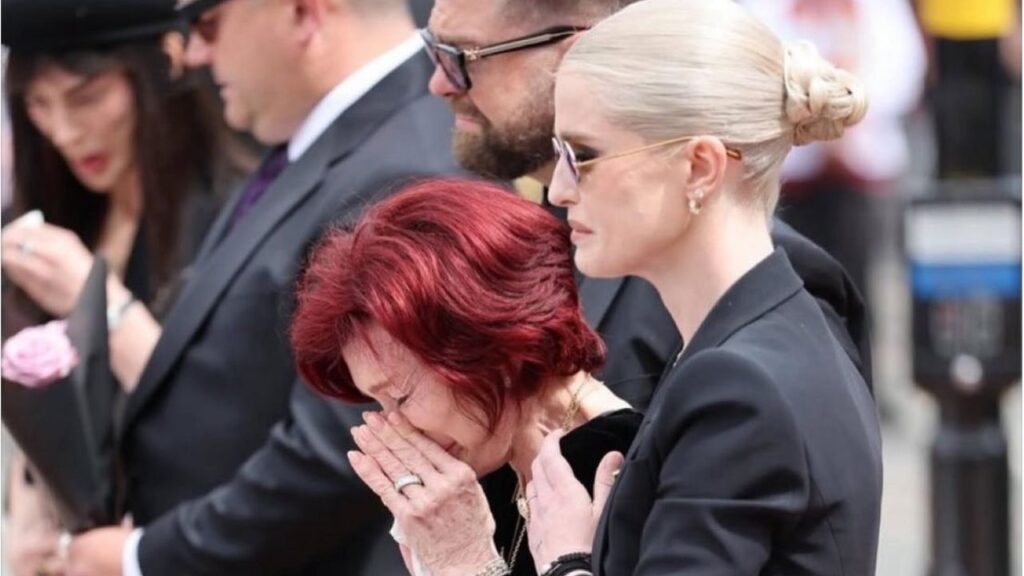 Sharon Osbourne reveals a heartbreaking hidden tribute to Ozzy during his funeral procession, leaving fans deeply moved