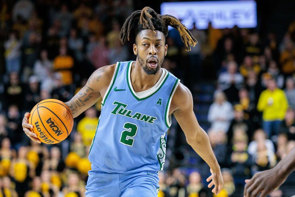 Gregg Glenn III, a forward for Tulane men’s basketball, died in what the university described as a "tragic accident." Photo: Getty