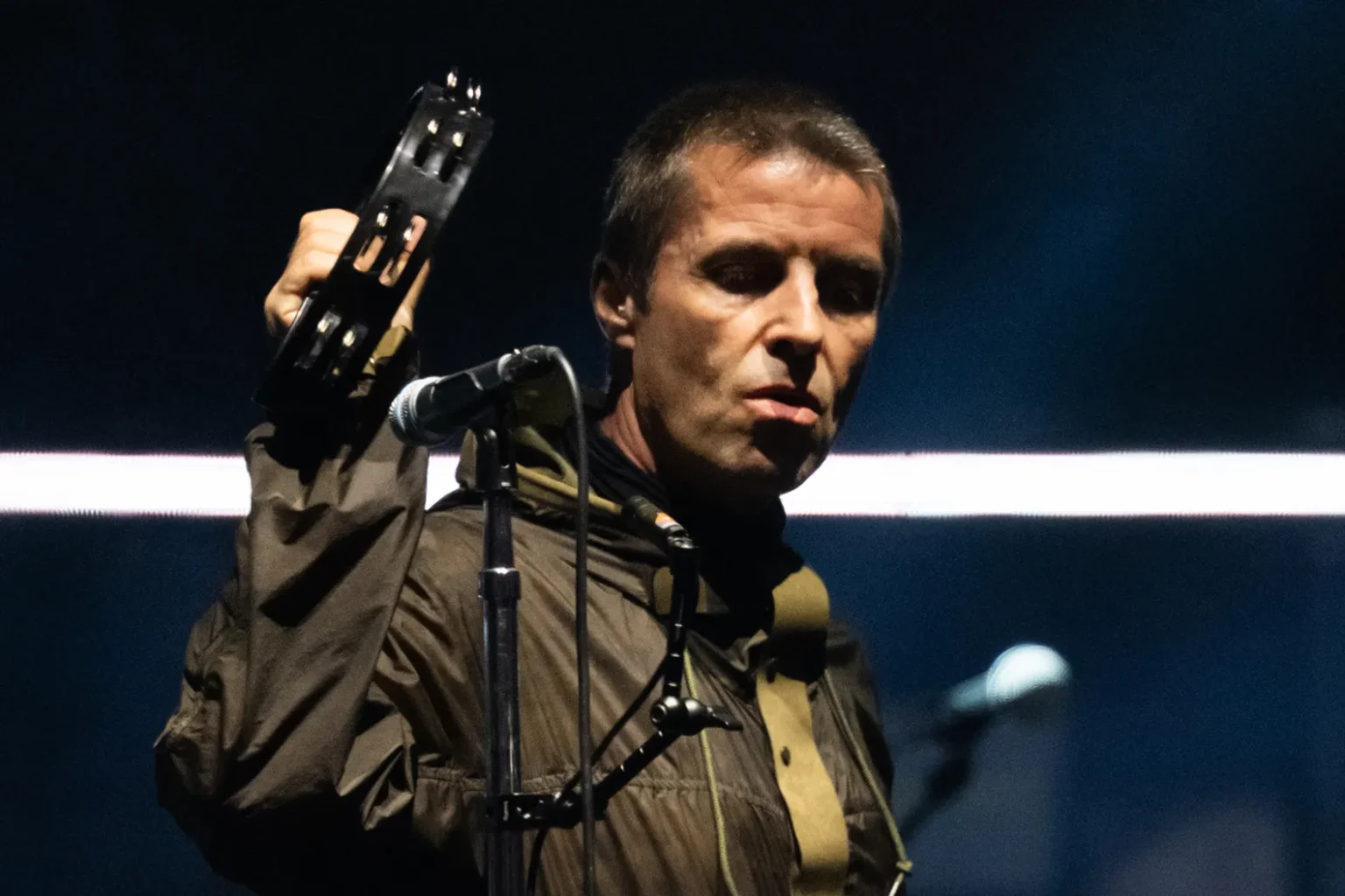 Cheating CEOs have nothing to fear at Oasis concerts, says Liam Gallagher to his audience. Photo: Rolling Stones