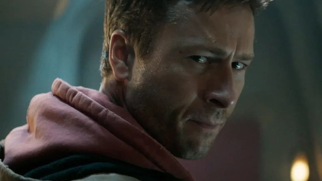 The first trailer for Edgar Wright’s film The Running Man (2025) has been released, where Glen Powell is the lead star. Photo: Paramount Pictures