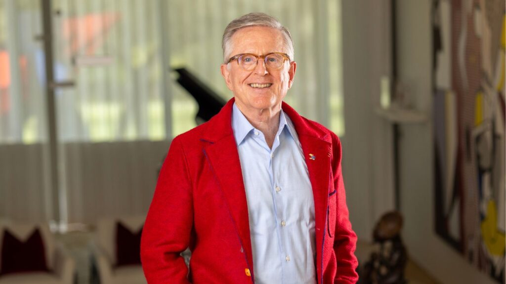 Learn about David Booth, the billionaire investor and KU alum who donated a record $300 million to Kansas Athletics