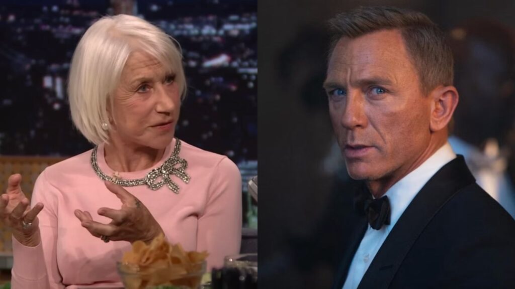 Helen Mirren shares her view on James Bond, saying the role “has to be a guy” and that a female Bond “just doesn’t work.”