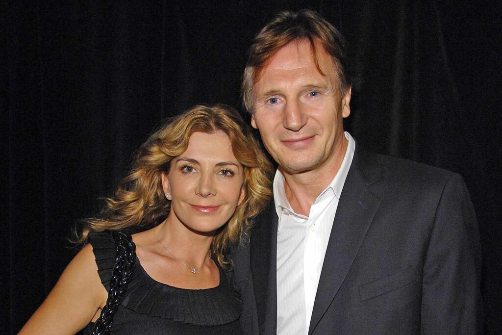 A makeup artist says she received a heartfelt thank-you note from Liam Neeson. Photo: People