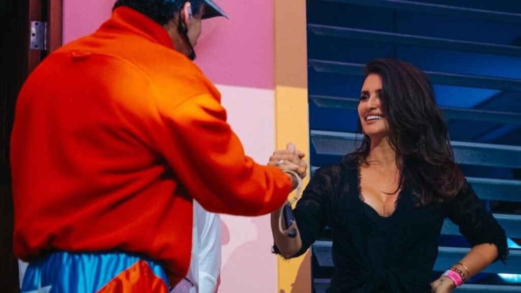 Javier Bardem and Penelope Cruz, Hollywood’s most private couple, spotted making a rare appearance at a Bad Bunny concert