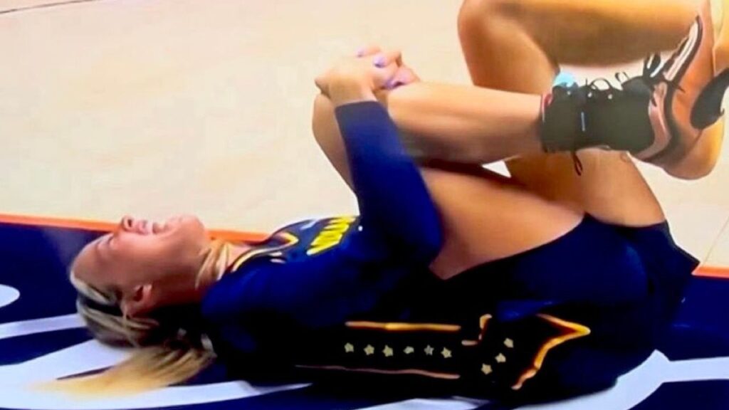 Find out what happened to WNBA star Sophie Cunningham as a photo of her injury goes viral and sparks concern among fans online