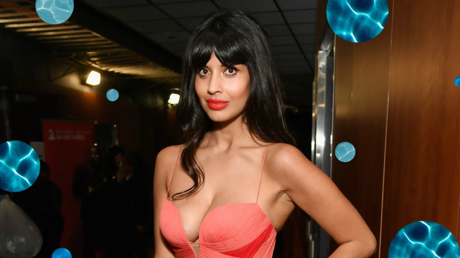 Jameela Jamil says she feels "uncomfortable" watching Serena Williams promote GLP-1 weight-loss drugs. Photo: Glamour